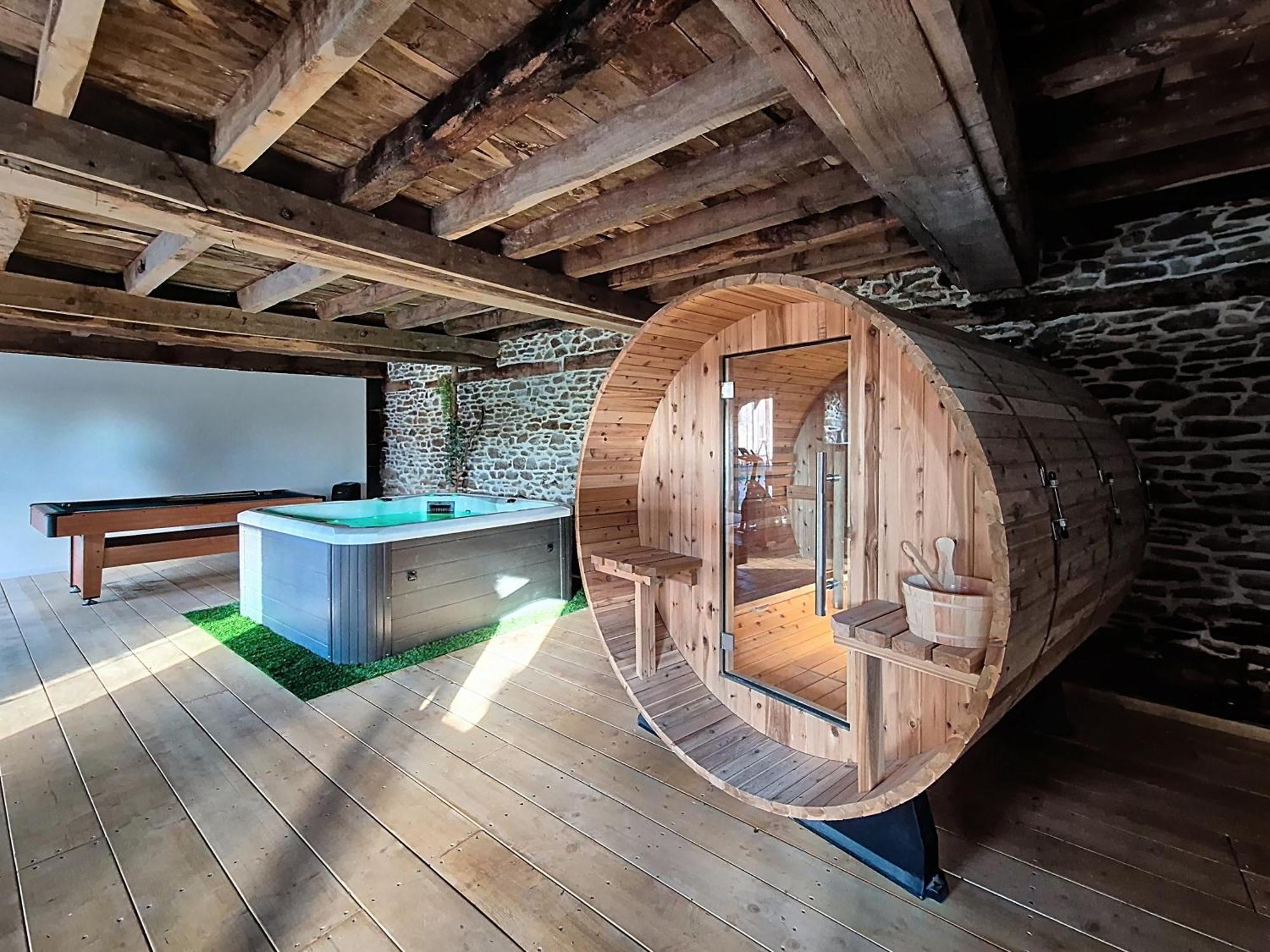Bergerie Renovee, Spa - Sauna , Proche Des Lacs, Sentiers Pedestres Comps-la-Grand-Ville Extérieur photo